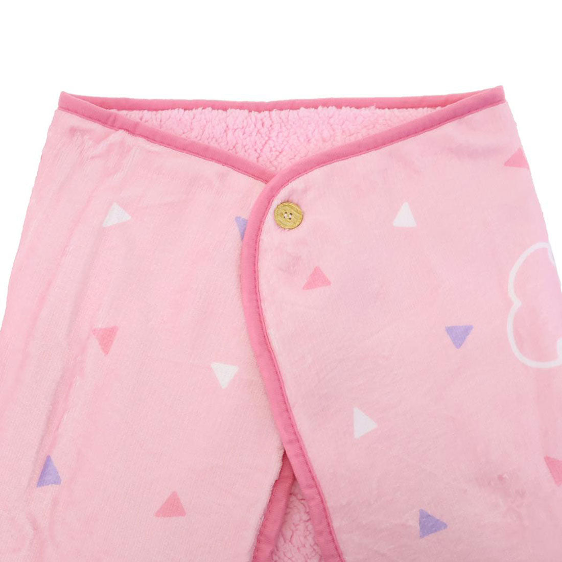 シネマコレクション cinemacollection マイメロディ ひざ掛け毛布 ふわふわブランケット ボタン付き サンリオ ウォーマー雑貨 防寒用品 キャラクター グッズ 他