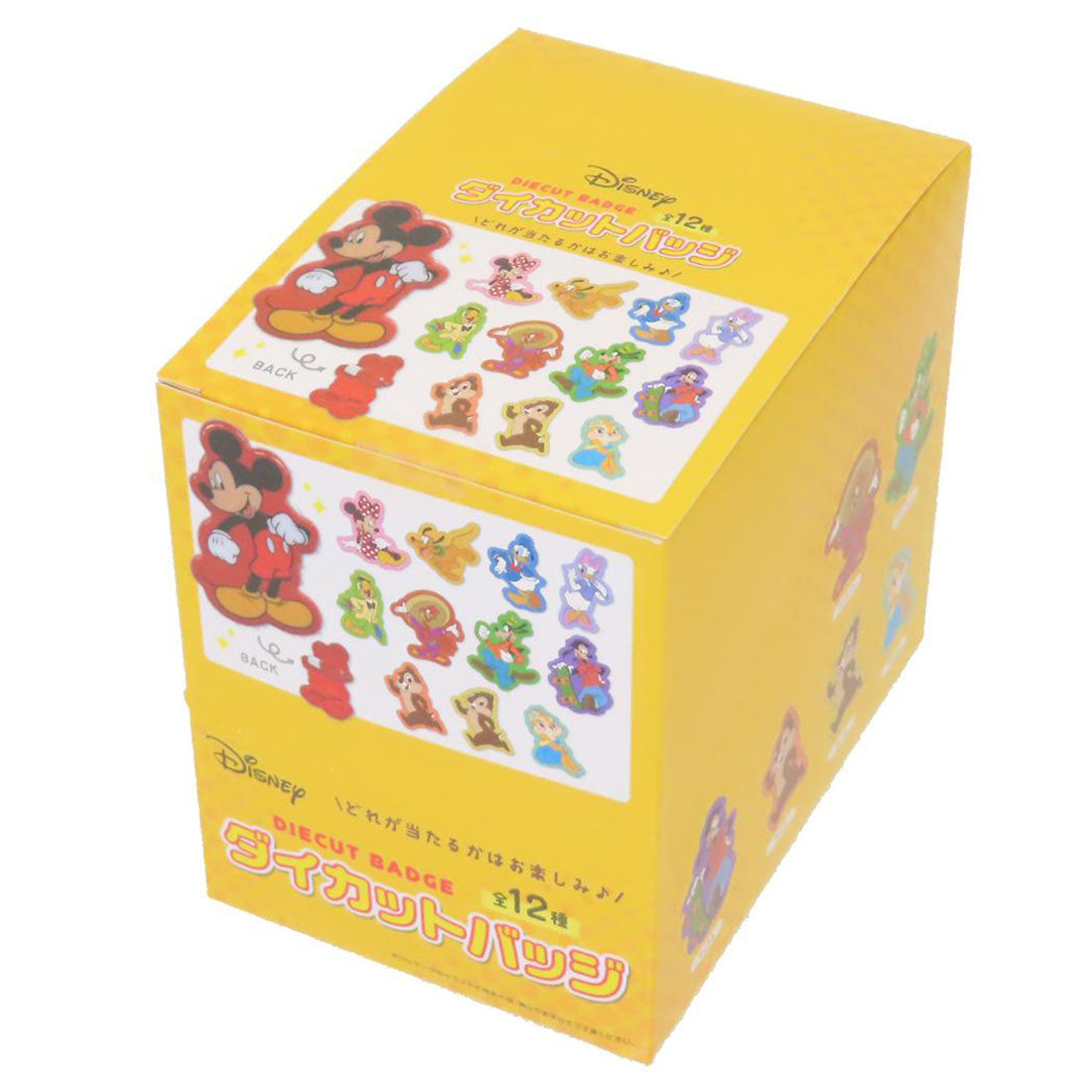 シネマコレクション cinemacollection ディズニーキャラクター キャラバッジ ダイカットバッジ 全12種 12個入セット ディズニー エスケイジャパン コレクション雑貨 まとめ買い キャラクター グッズ 他