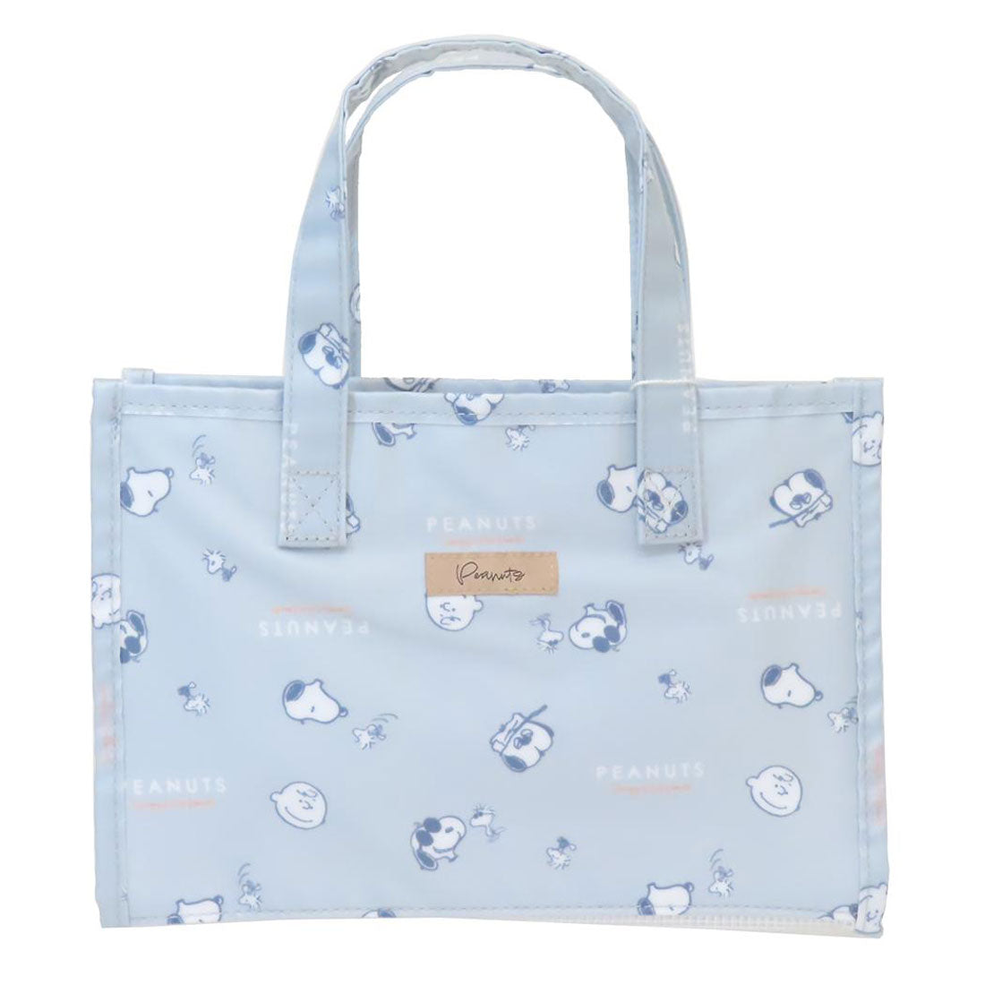 シネマコレクション cinemacollection スヌーピー ミニバッグ スパバッグ Dusky palette GY ピーナッツ マリモクラフト サ活 サウナ お風呂 温泉 キャラクター グッズ ブルー