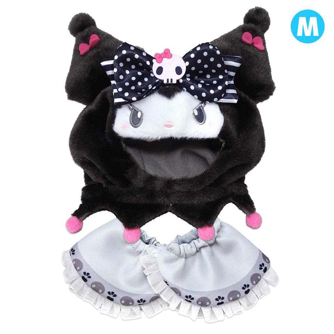 シネマコレクション cinemacollection クロミ 推し活アイテム プラッシュコスチューマー M My Melody ＆ Kuromi 50th ＆ 20th Anniversary サンリオ 内藤デザイン ぬいぐるみ用 ぬい活 キャラクター 他