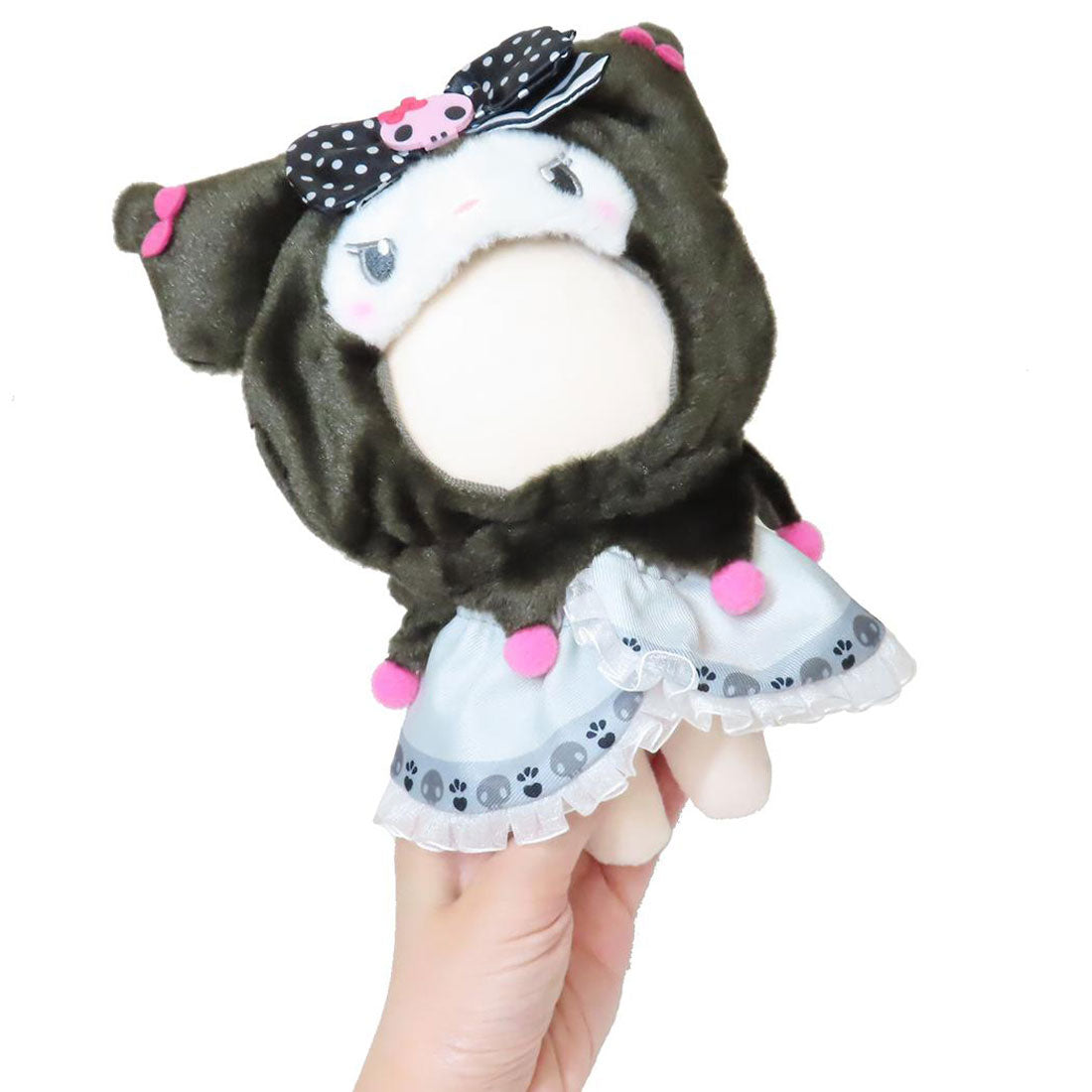 シネマコレクション cinemacollection クロミ 推し活アイテム プラッシュコスチューマー M My Melody ＆ Kuromi 50th ＆ 20th Anniversary サンリオ 内藤デザイン ぬいぐるみ用 ぬい活 キャラクター 他