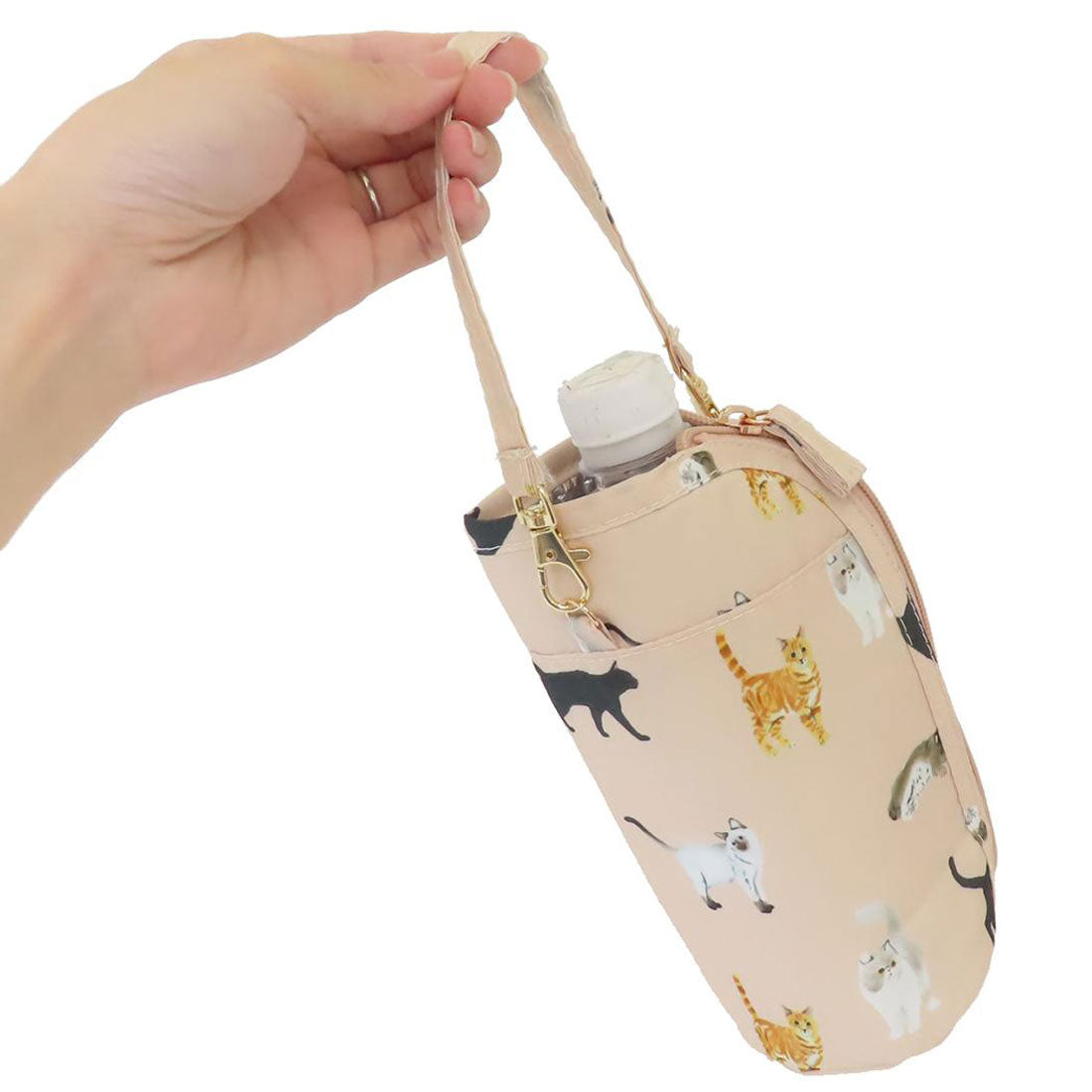 シネマコレクション cinemacollection ボトルケース ペットボトルホルダー メニーキャット ピンク フレンズヒル アウトドア雑貨 かわいい グッズ 他