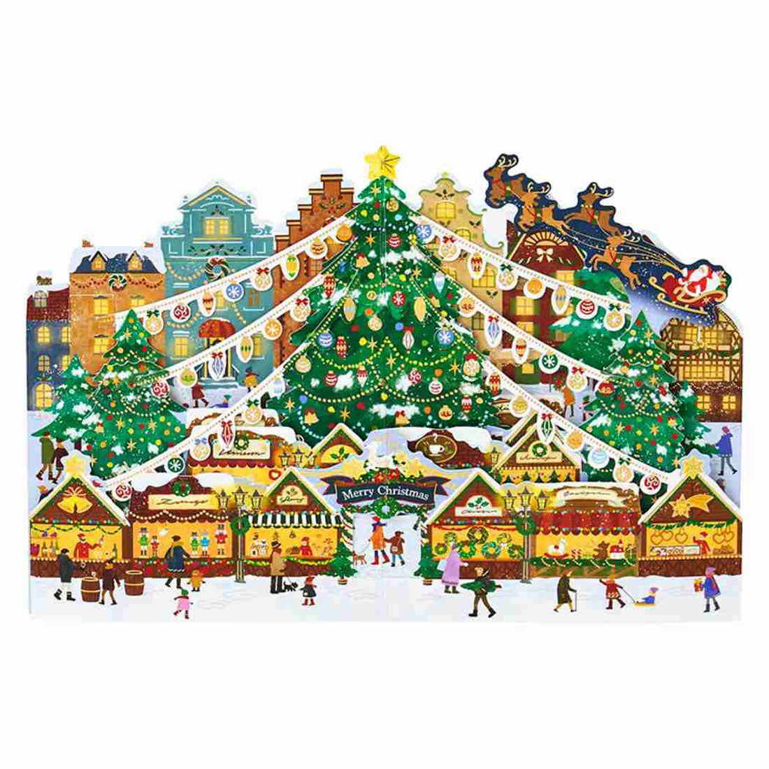 シネマコレクション cinemacollection CHRISTMAS グリーティングカード クリスマスカード JX 45-5 クリスマスマーケット サンリオ プレゼント メッセージカード グッズ 他