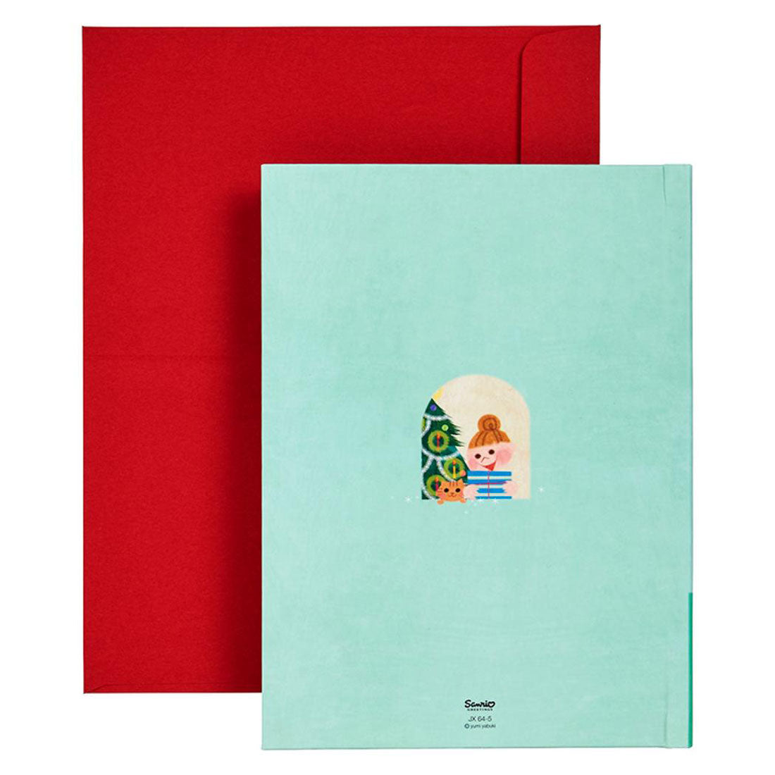 シネマコレクション cinemacollection CHRISTMAS グリーティングカード クリスマスカード JX 64-5 絵本 サンタさんのプレゼント サンリオ プレゼント メッセージカード グッズ 他