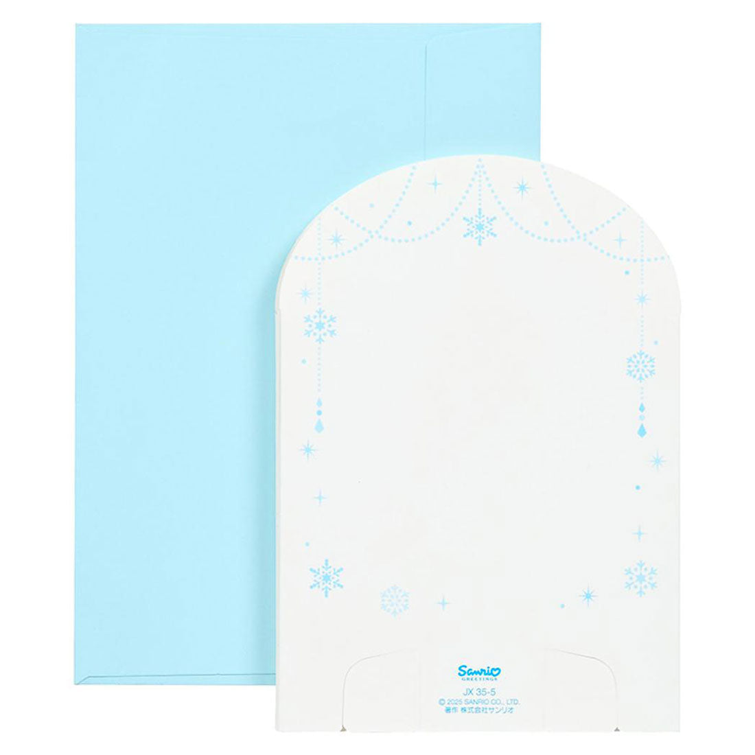 シネマコレクション cinemacollection CHRISTMAS グリーティングカード クリスマスカード JX 35-5 白い枠にツリー サンリオ プレゼント メッセージカード グッズ 他