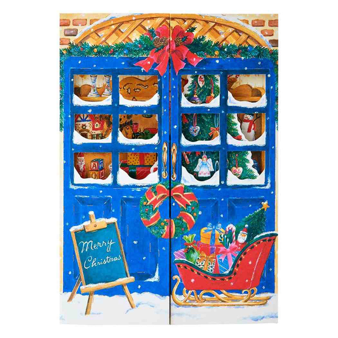 シネマコレクション cinemacollection CHRISTMAS グリーティングカード クリスマスカード JX 31-5 青い扉のクリスマスショップ サンリオ プレゼント メッセージカード グッズ 他