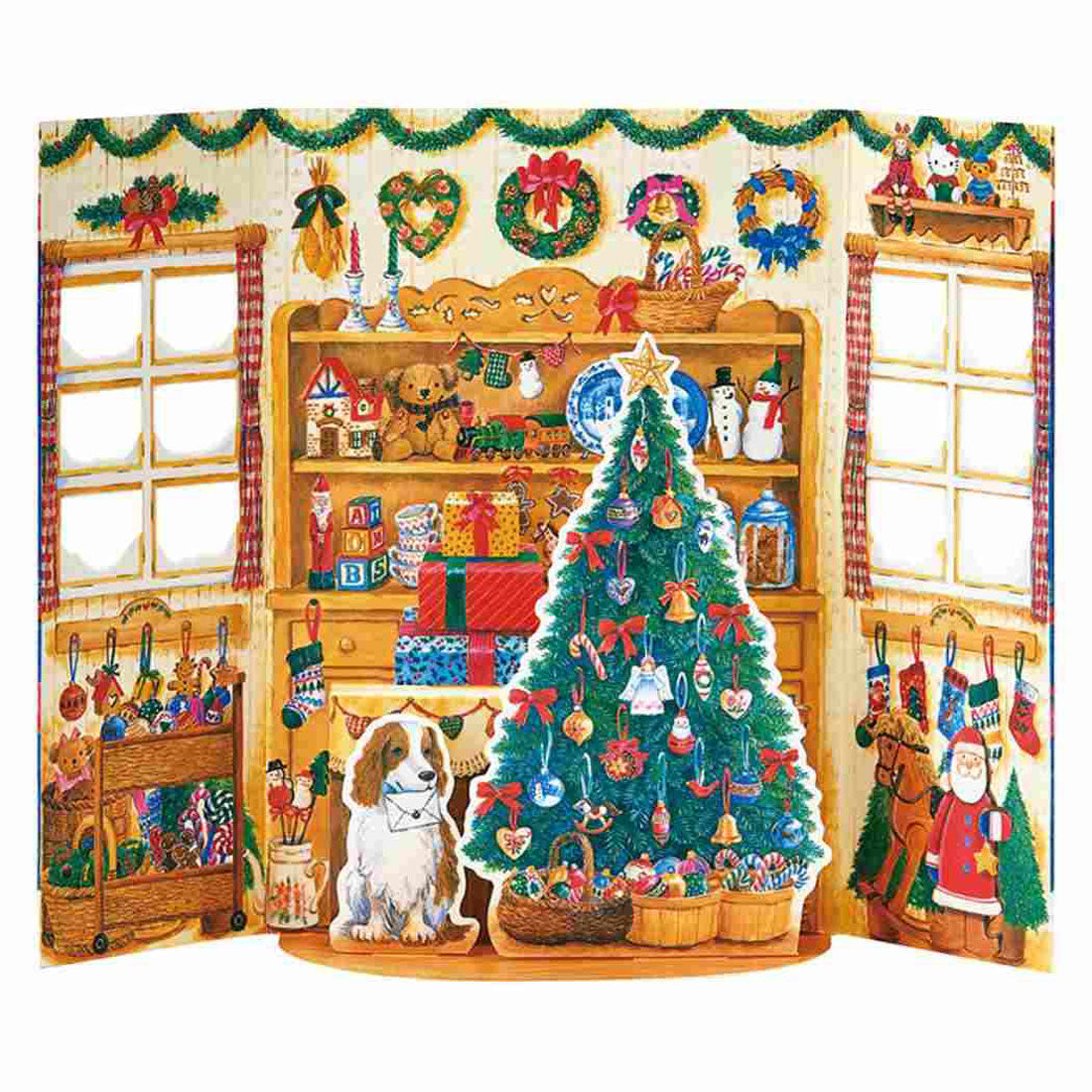 シネマコレクション cinemacollection CHRISTMAS グリーティングカード クリスマスカード JX 31-5 青い扉のクリスマスショップ サンリオ プレゼント メッセージカード グッズ 他