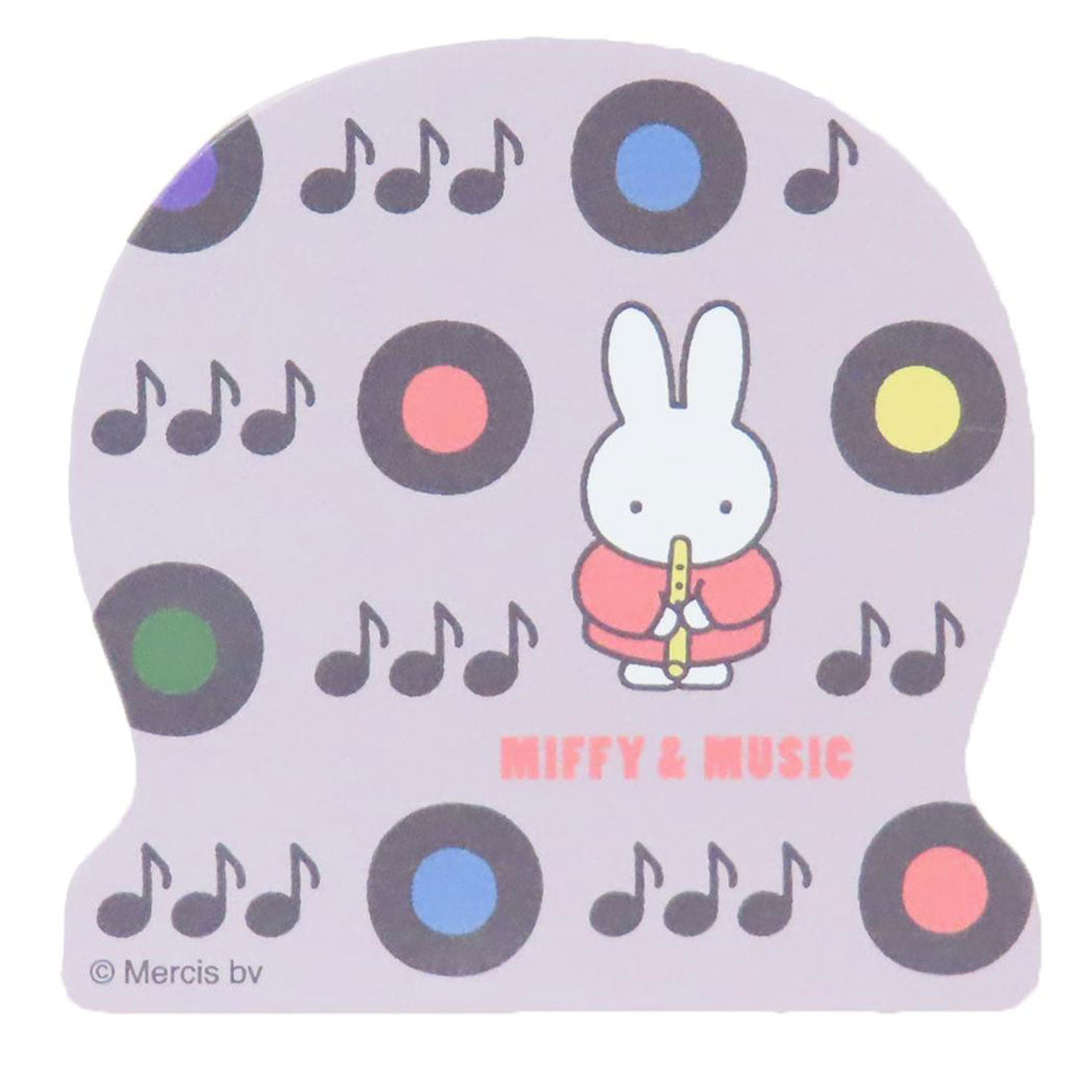 シネマコレクション cinemacollection ミッフィー クリップ ビッグウッドクリップ MIFFY＆MUSIC グレー ディックブルーナ ナガノファクトリー 事務用品 絵本キャラクター グッズ 他