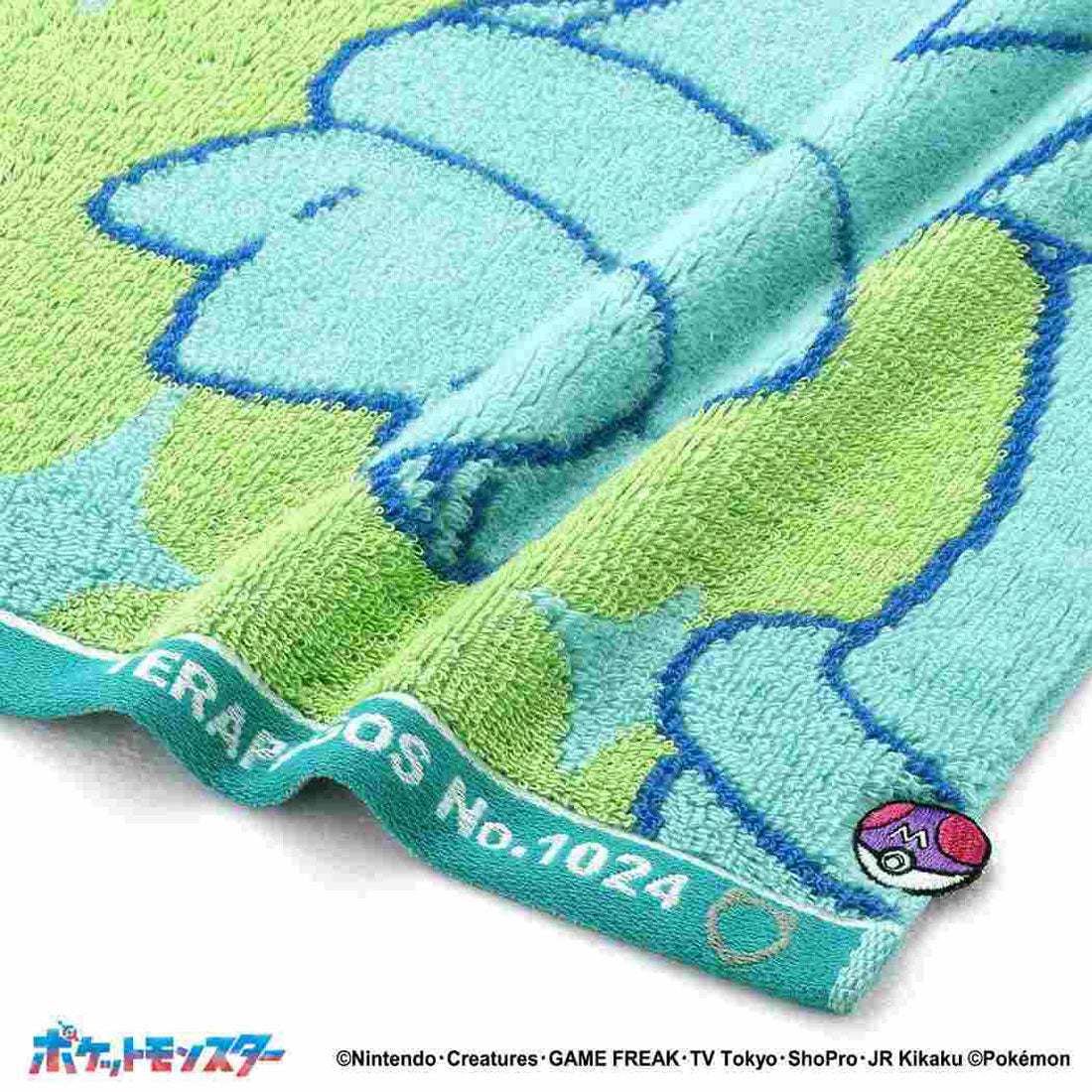シネマコレクション cinemacollection ポケットモンスター ロングタオル フルフィーコットン無撚糸フェイスタオル ナンバリング テラパゴス ポケモン タオル美術館 プレゼント かわいい キャラクター グッズ 他