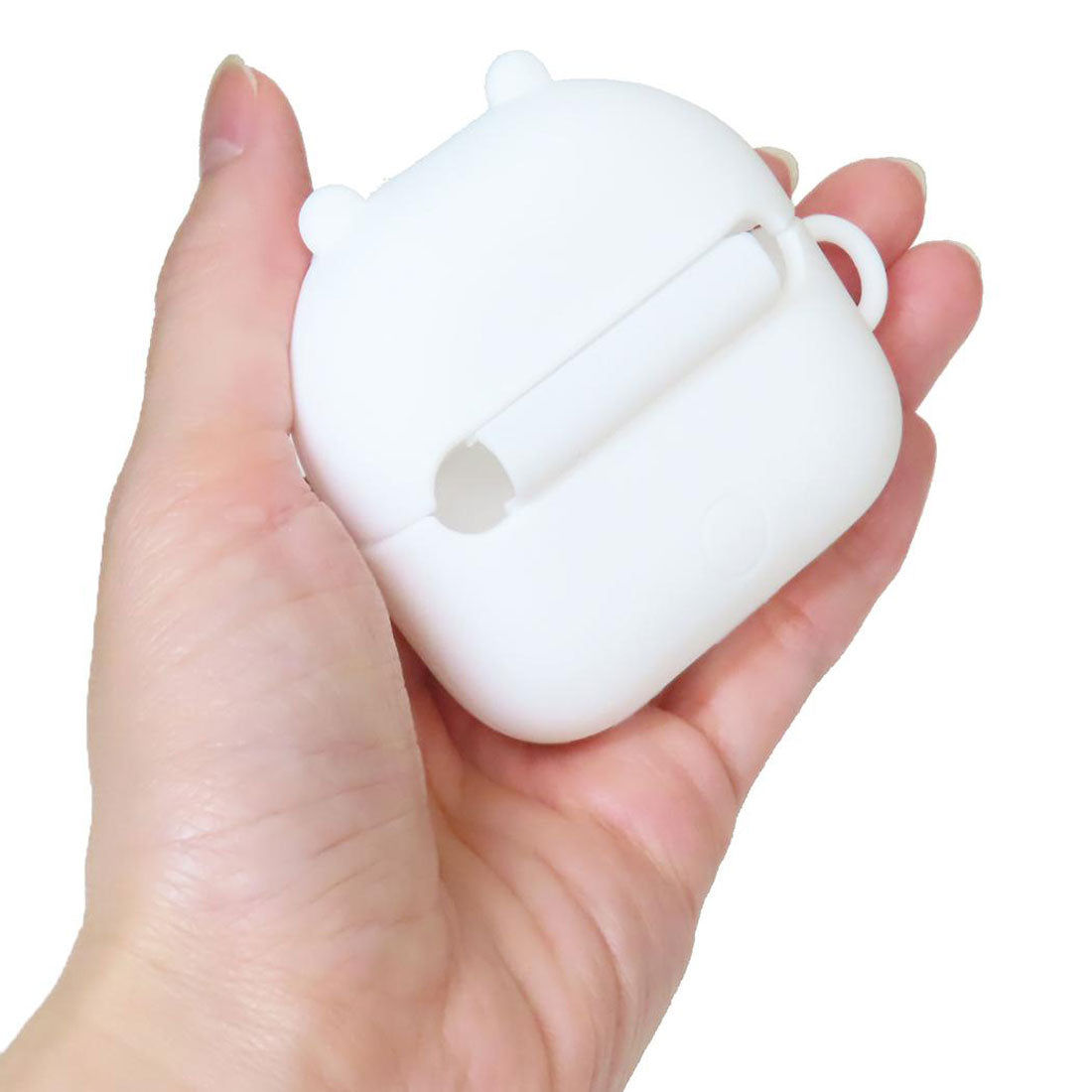 シネマコレクション cinemacollection ちいかわ エアーポッズプロケース AirPods Pro 第2世代 対応シリコンケース グルマンディーズ エアポッズプロケース キャラクター グッズ ホワイト