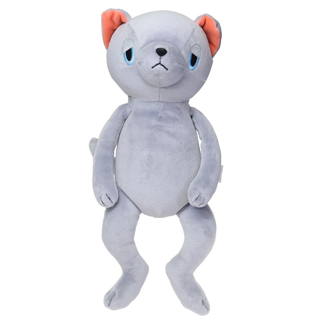 シネマコレクション cinemacollection N'Angelo ニアンジェロ プラッシュドール ぬいぐるみ グレー ねこ シナダグローバル 人形 マスコット グッズ 他