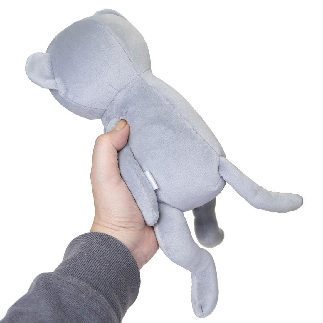 シネマコレクション cinemacollection N'Angelo ニアンジェロ プラッシュドール ぬいぐるみ グレー ねこ シナダグローバル 人形 マスコット グッズ 他