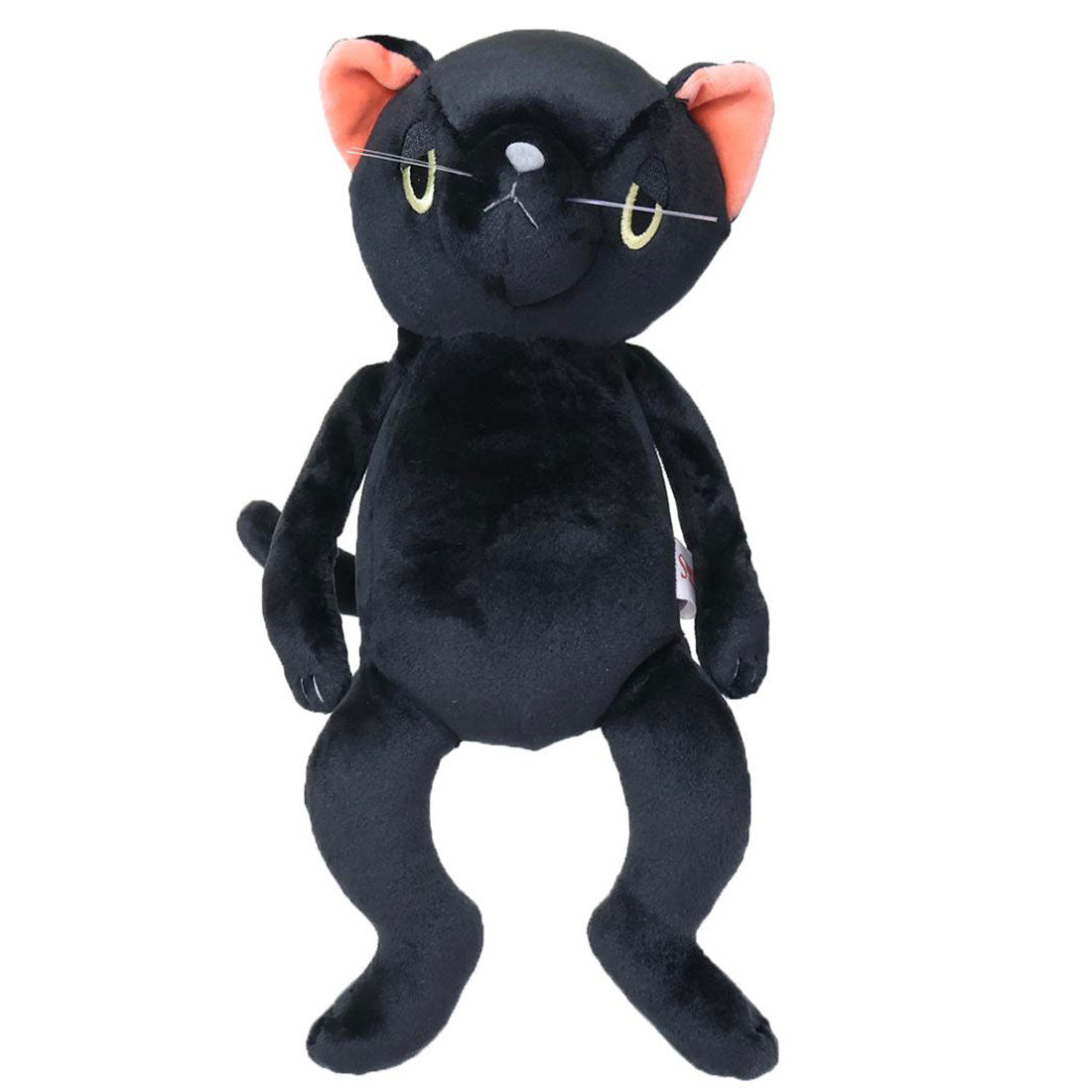 シネマコレクション cinemacollection N'Angelo ニアンジェロ プラッシュドール ぬいぐるみ クロ ねこ シナダ 人形 マスコット グッズ ブラック