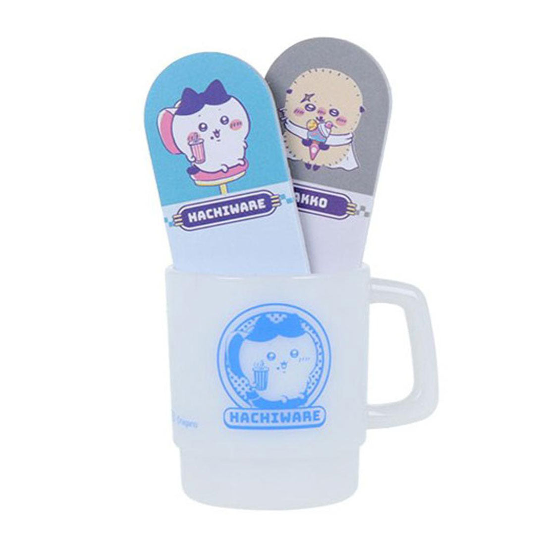 シネマコレクション cinemacollection ちいかわ 付せん マグカップ付箋 DINER ハチワレ＆ラッコ サンスター文具 新学期準備文具 事務用品 キャラクター グッズ 他