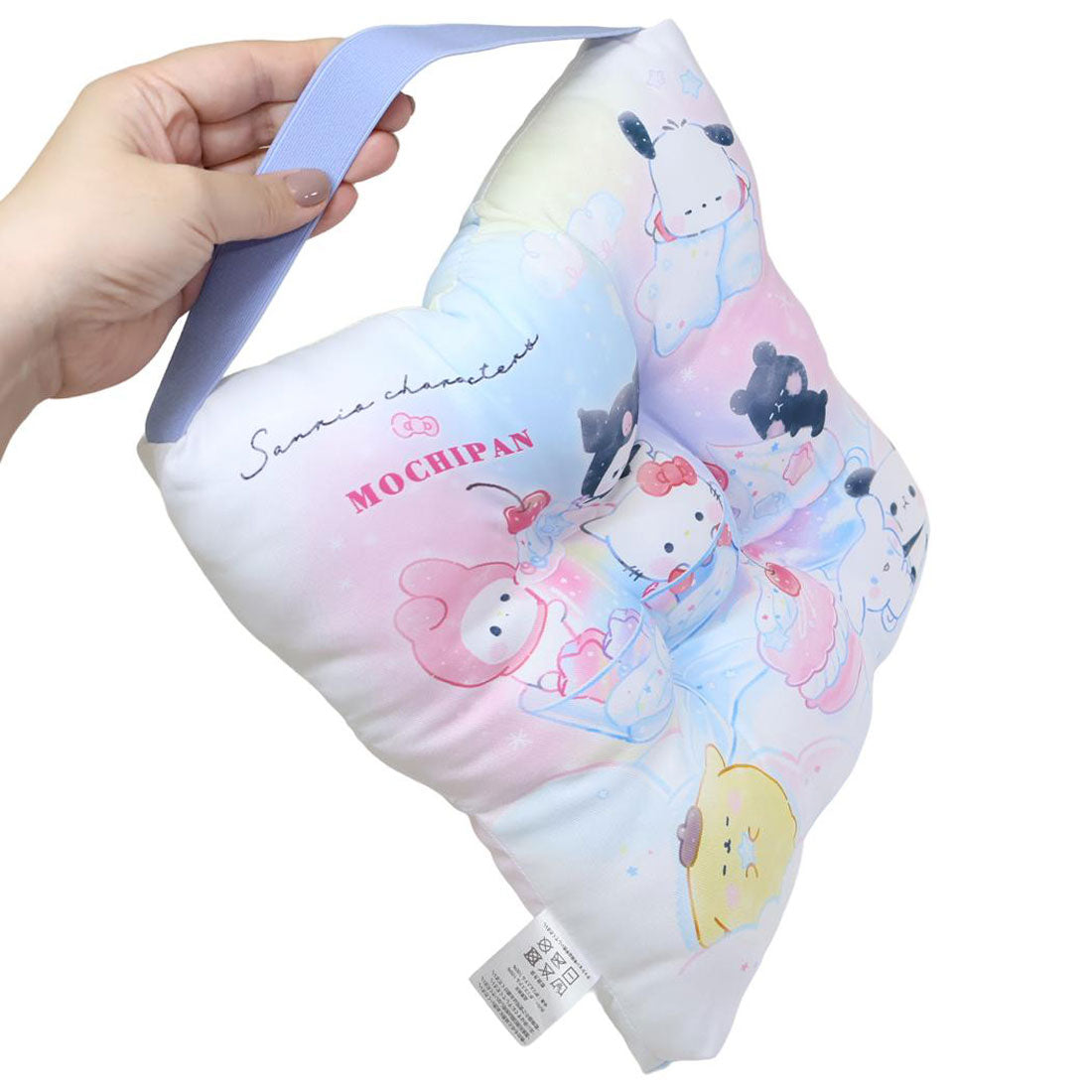 シネマコレクション cinemacollection サンリオキャラクターズxもちもちぱんだ 子供用学校座布団 スクールクッション Colorful Sweets サンリオ カミオジャパン 新学期準備雑貨 キャラクター グッズ ブルー