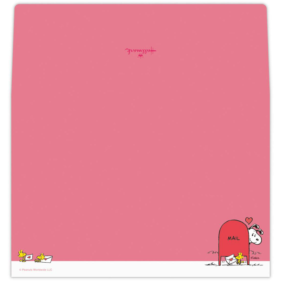 シネマコレクション cinemacollection スヌーピー 手紙セット 便箋＆封筒セット Happiness is Red POST ピーナッツ 日本ホールマーク かわいい キャラクター グッズ 他