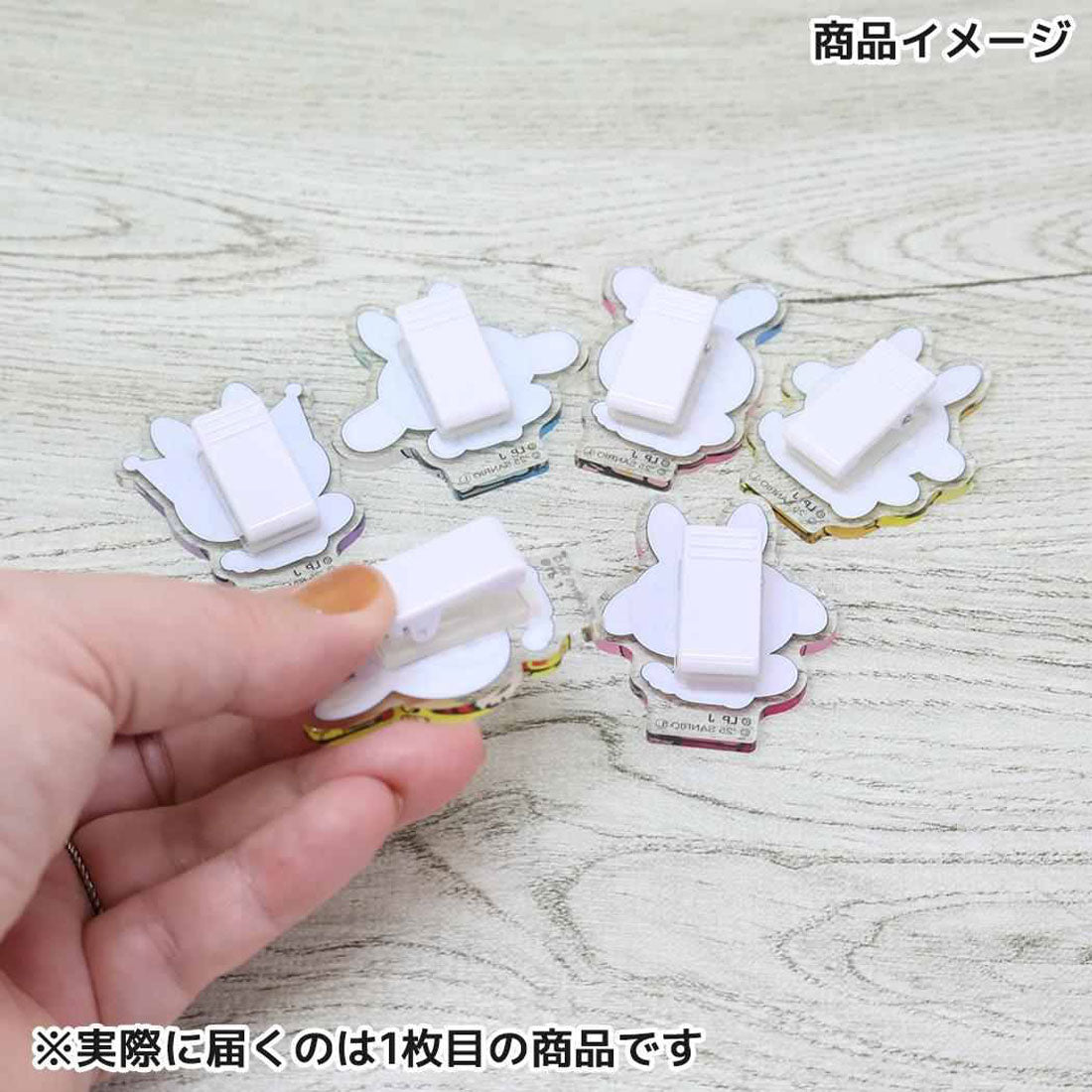 シネマコレクション cinemacollection RODYxサンリオキャラクターズ クリップ アクリルクリップ RODYxマイメロディ サンリオ マリモクラフト 事務用品 書類整理 キャラクター グッズ ピンク