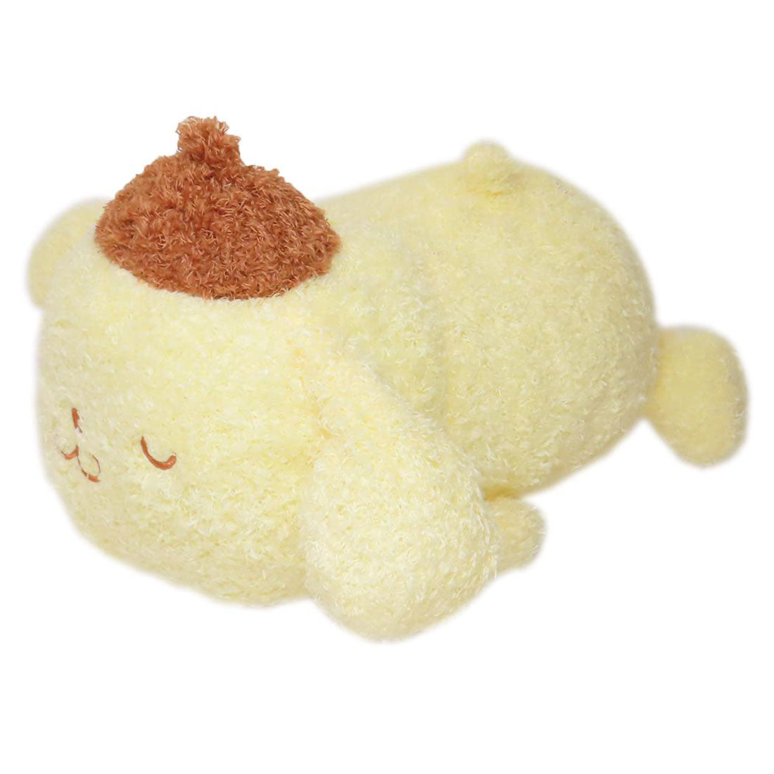 シネマコレクション cinemacollection ポムポムプリン ぬいぐるみクッション もこもこ添い寝まくら サンリオ モリシタ プレゼント キャラクター グッズ イエロー