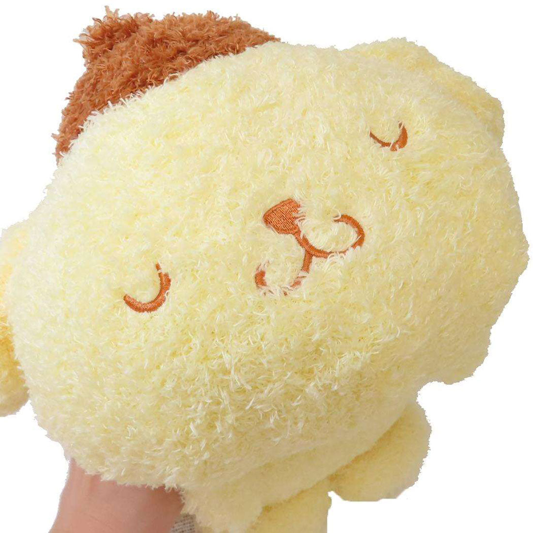 シネマコレクション cinemacollection ポムポムプリン ぬいぐるみクッション もこもこ添い寝まくら サンリオ モリシタ プレゼント キャラクター グッズ イエロー