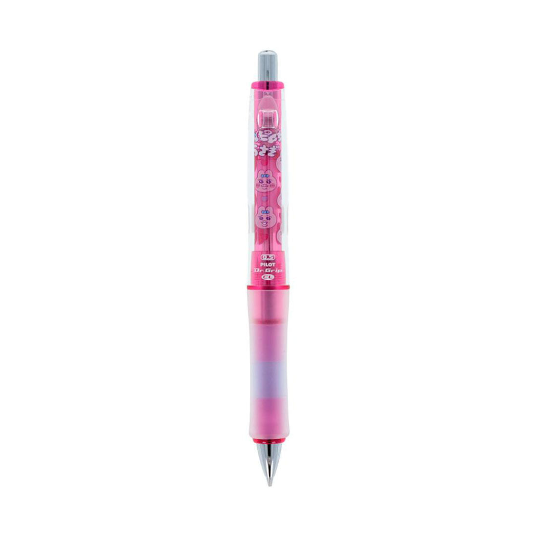 シネマコレクション cinemacollection おぱんちゅうさぎ シャーペン ドクターグリップ 0.5mm プレイボーダー ピンク サンスター文具 新学期準備文具 パイロット シャープペン 日本製 キャラクター グッズ ピンク