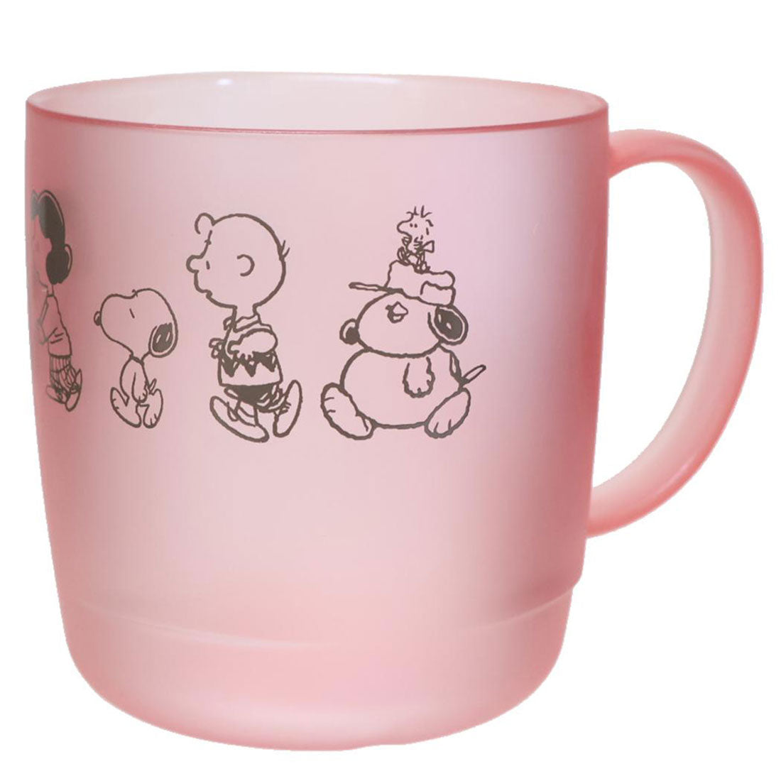 シネマコレクション cinemacollection スヌーピー マグカップ クリアカップ 300ml てくてく ピーナッツ カミオジャパン 軽量 割れにくい 日本製 キャラクター グッズ 【返品不可商品】 他