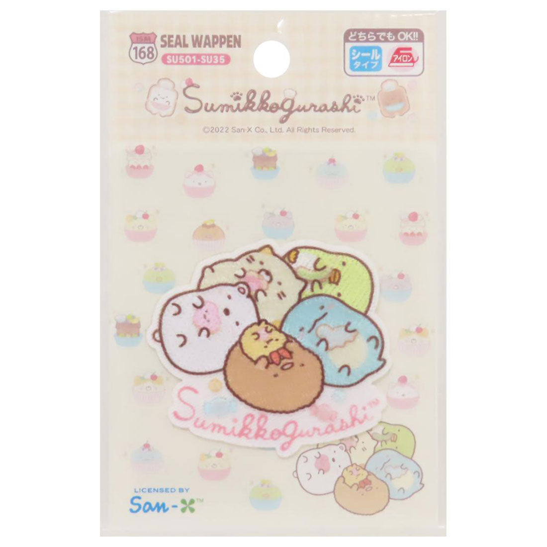 シネマコレクション cinemacollection すみっコぐらし アイロンパッチシール ワッペン サンエックス パイオニア 手芸用品 キャラクター グッズ マルチカラー