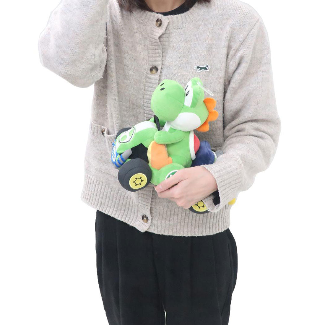 シネマコレクション cinemacollection スーパーマリオ ぬいぐるみ プラッシュドールS マリオカート ワールド ヨッシー 三英貿易 プレゼント 男の子 女の子 キャラクター グッズ 他