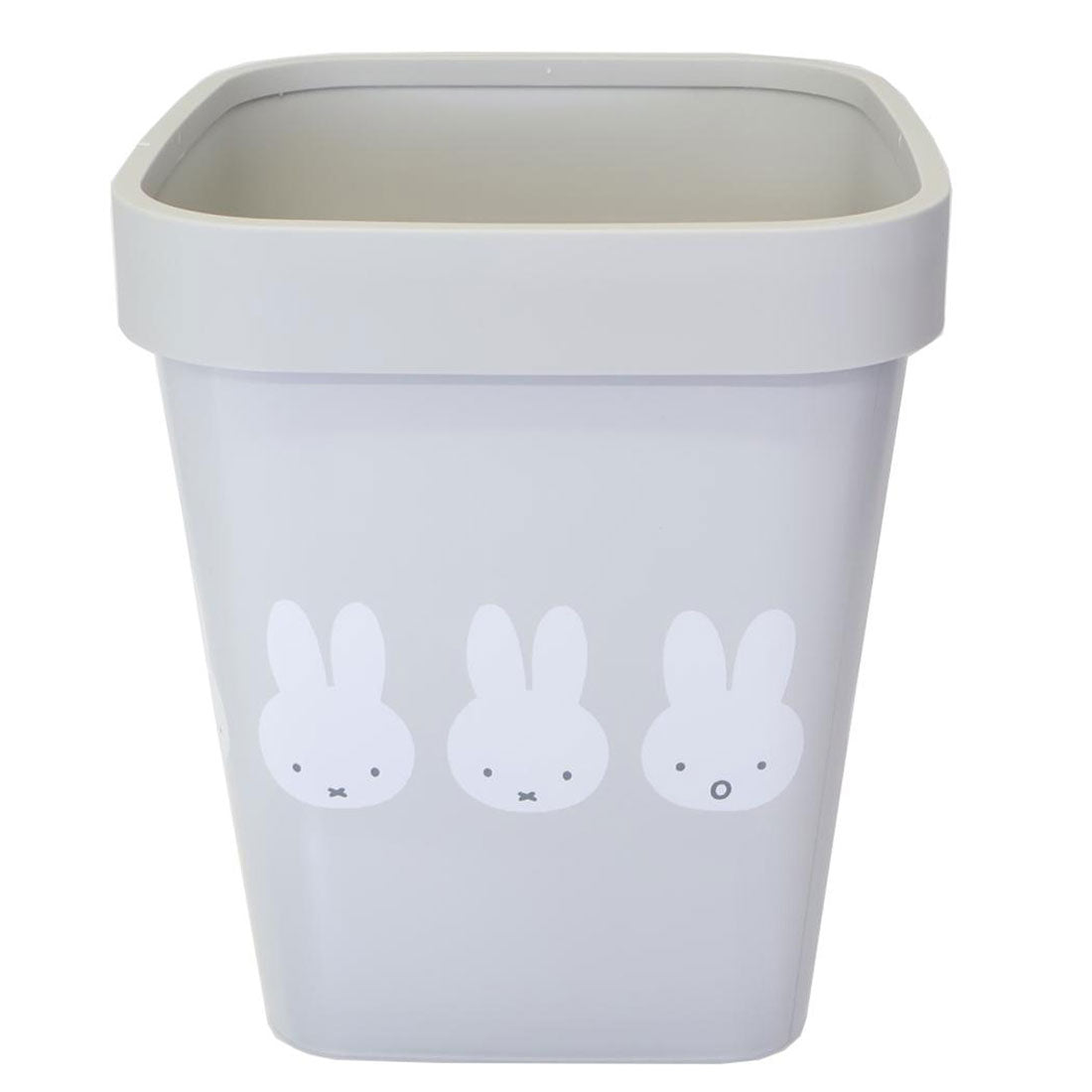 シネマコレクション cinemacollection ミッフィー ゴミ箱 ストックス ストッパー付きダストボックス いろんなおかお ディックブルーナ ティーズファクトリー ごみ箱 絵本キャラクター グッズ グレー