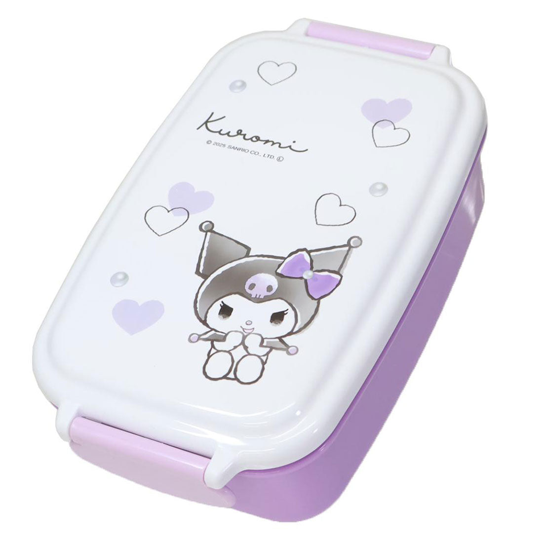 シネマコレクション cinemacollection クロミ お弁当箱 抗菌 1段ランチボックス モノクロリボン サンリオ カミオジャパン 新学期準備 日本製 キャラクター グッズ 【返品不可商品】 他