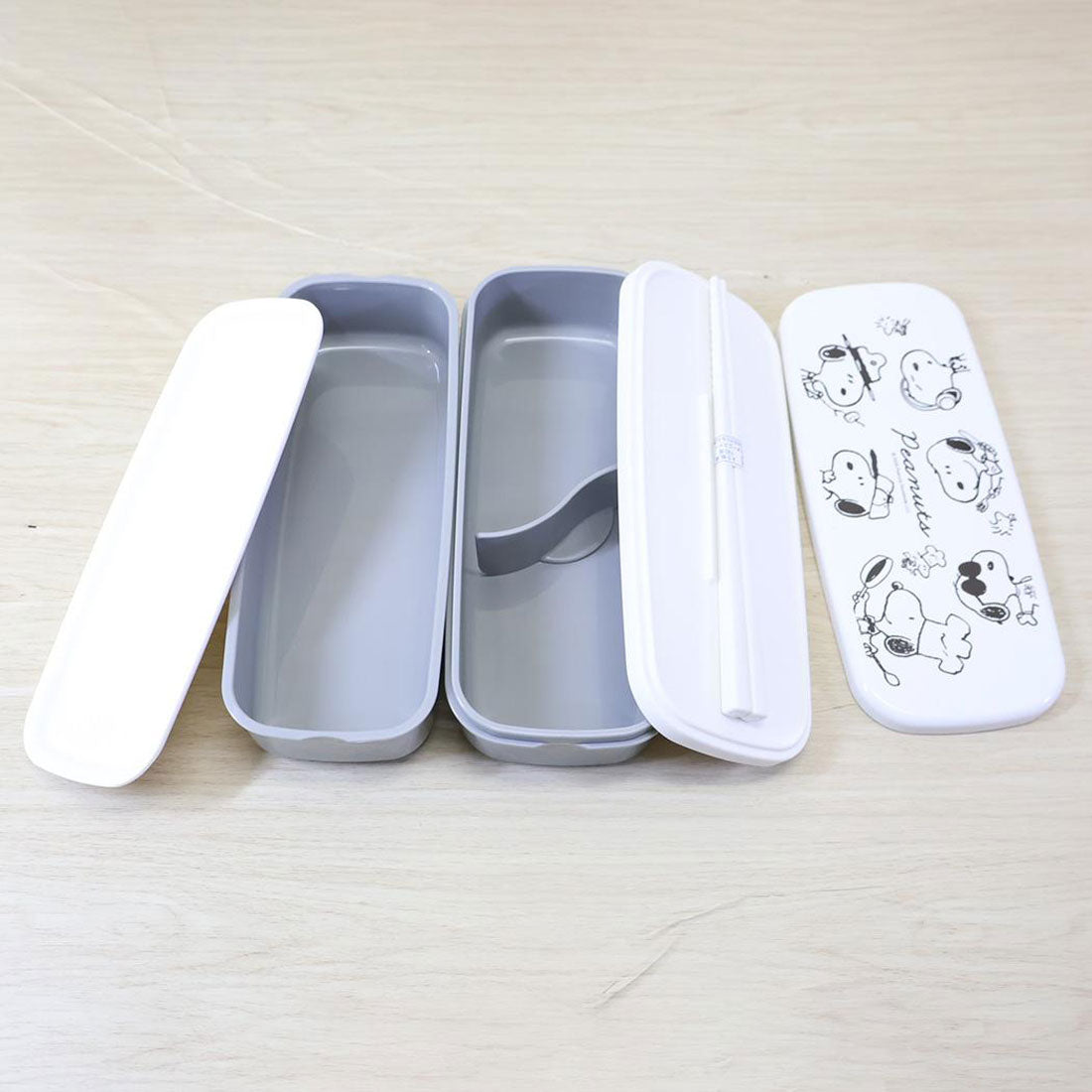 シネマコレクション cinemacollection スヌーピー お弁当箱 抗菌 スリム2段ランチボックス エブリデイコスチューム ピーナッツ カミオジャパン 新学期準備 日本製 キャラクター グッズ 【返品不可商品】 他