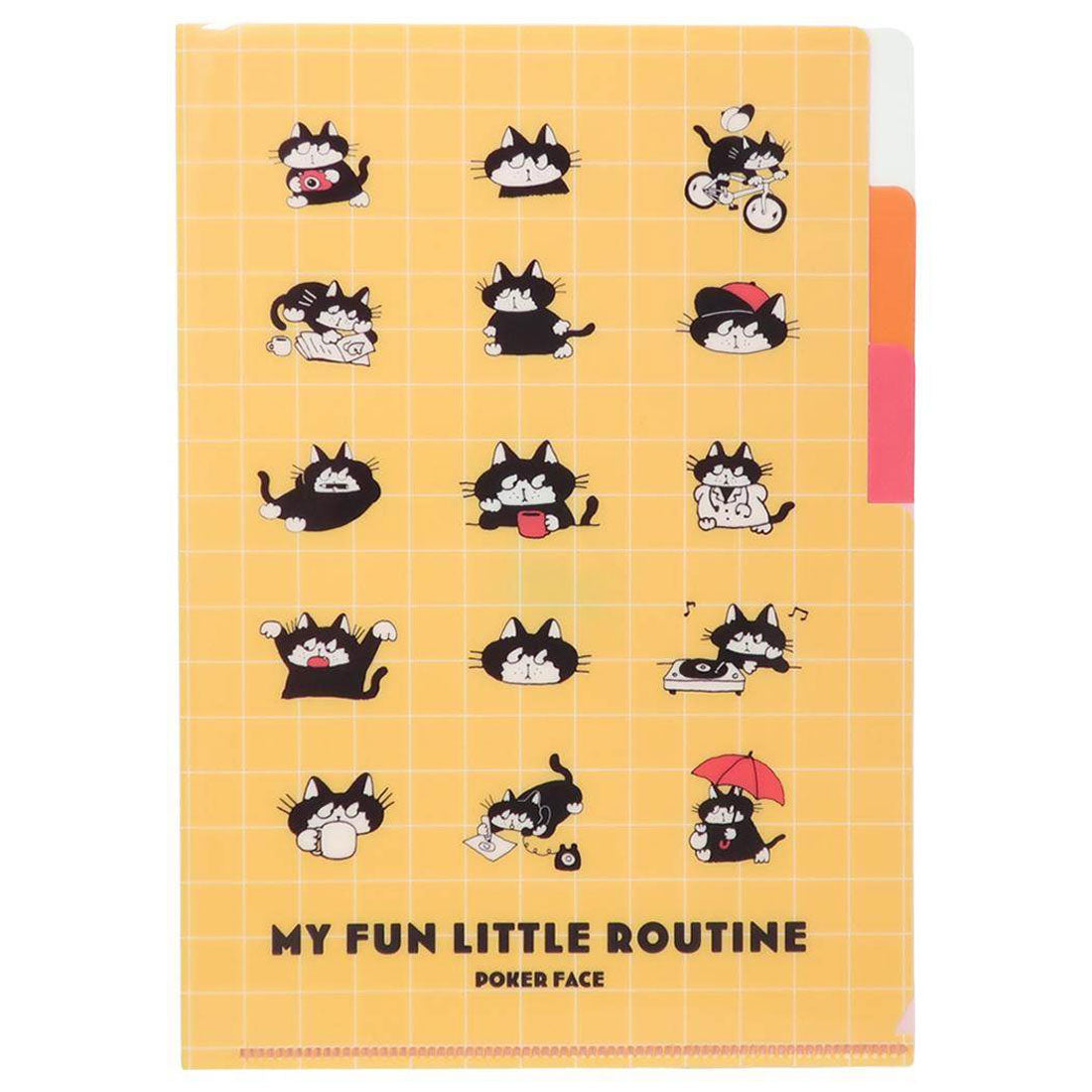 シネマコレクション cinemacollection ヒダカナオト ポケットファイル ポケット付きA5クリアファイル クリエイターズサーカス ねこ フロンティア 新学期準備文具 ミニファイル CREATORS CIRCUS グッズ 他
