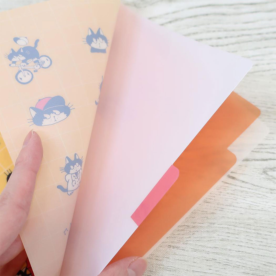 シネマコレクション cinemacollection ヒダカナオト ポケットファイル ポケット付きA5クリアファイル クリエイターズサーカス ねこ フロンティア 新学期準備文具 ミニファイル CREATORS CIRCUS グッズ 他