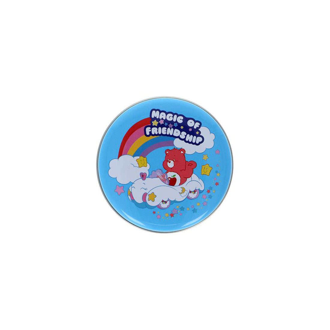 シネマコレクション cinemacollection ケアベア 付せん 缶入り付箋 ブルー CareBears サンスター文具 新学期準備文具 事務用品 ステーショナリー キャラクター グッズ 他