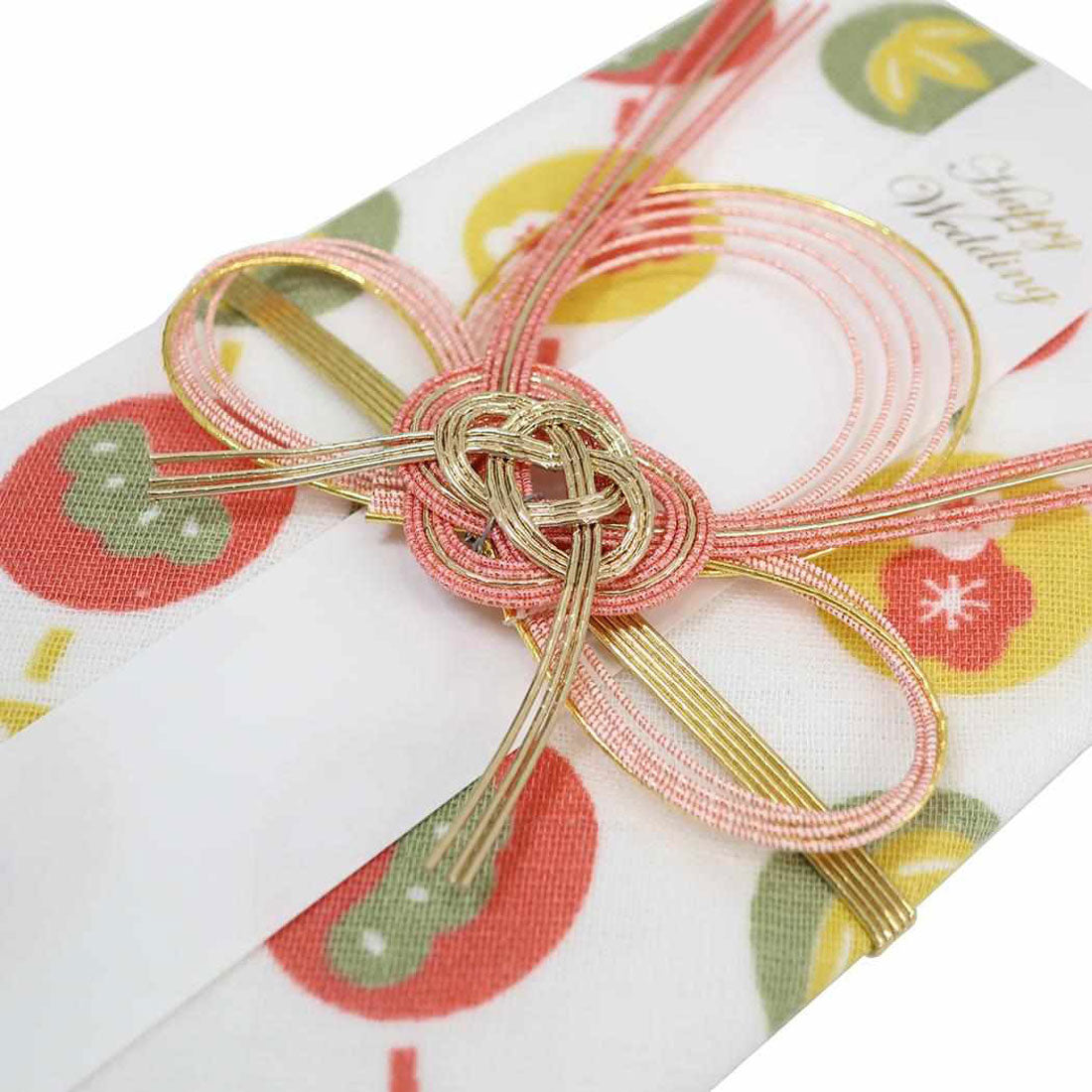 シネマコレクション cinemacollection のし袋 ハンカチ ご祝儀袋 結婚祝い用 つるし松竹梅 日繊 中封筒 短冊付き 日本製 カジュアル グッズ 他
