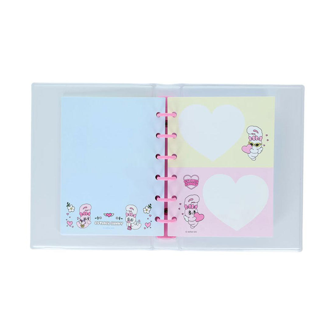 シネマコレクション cinemacollection エスターバニー シール帳 シールバインダー ブルー Esther Bunny サンスター文具 シール交換帳 キャラクター グッズ 他