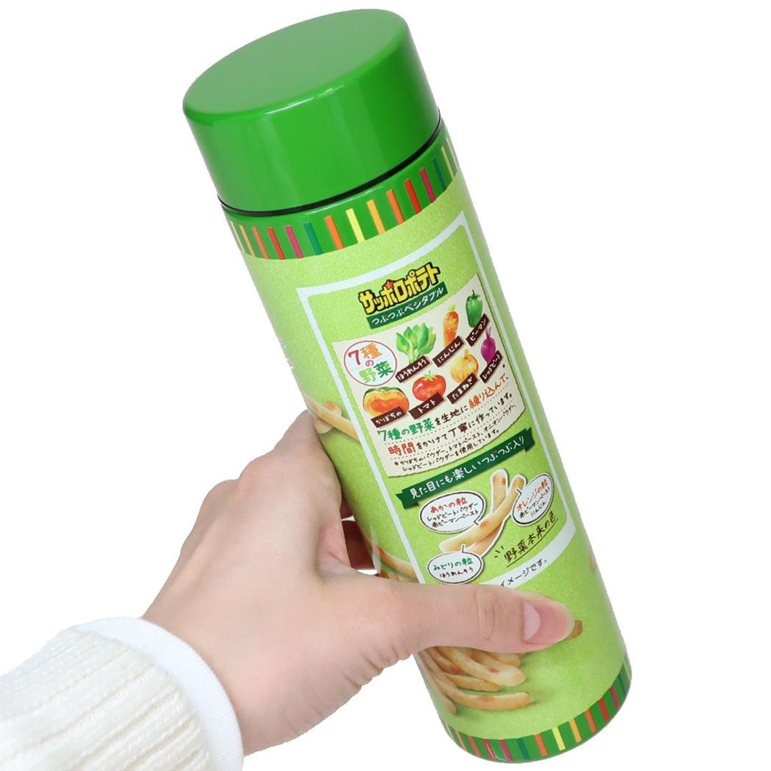 シネマコレクション cinemacollection お菓子シリーズ 保温保冷水筒 ステンレスボトル400ml サッポロポテト 東亜金属 マイボトル まほうびん キャラクター グッズ 【返品不可商品】 他