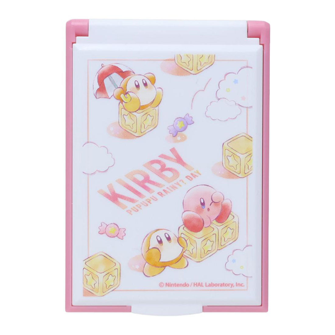 シネマコレクション cinemacollection 星のカービィ 手鏡 カードミラーS PUPUPU RAINY？ DAY カミオジャパン コンパクトミラー キャラクター グッズ 他
