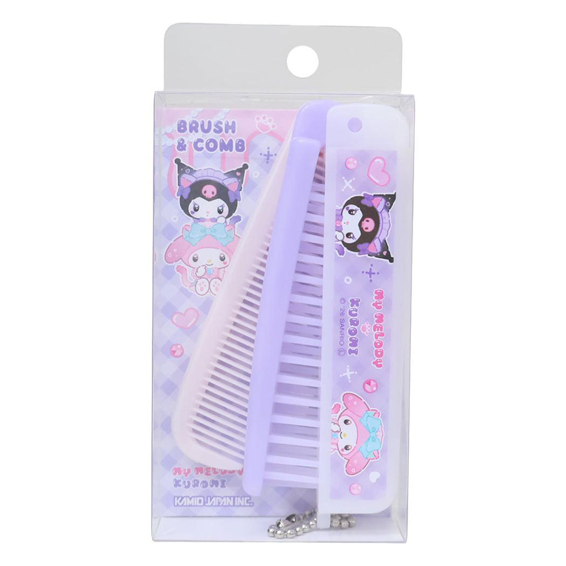 シネマコレクション cinemacollection マイメロディ クロミ ヘアブラシ 折りたたみブラシ＆コーム サンリオ カミオジャパン 折りたたみくし キャラクター グッズ 【返品不可商品】 他
