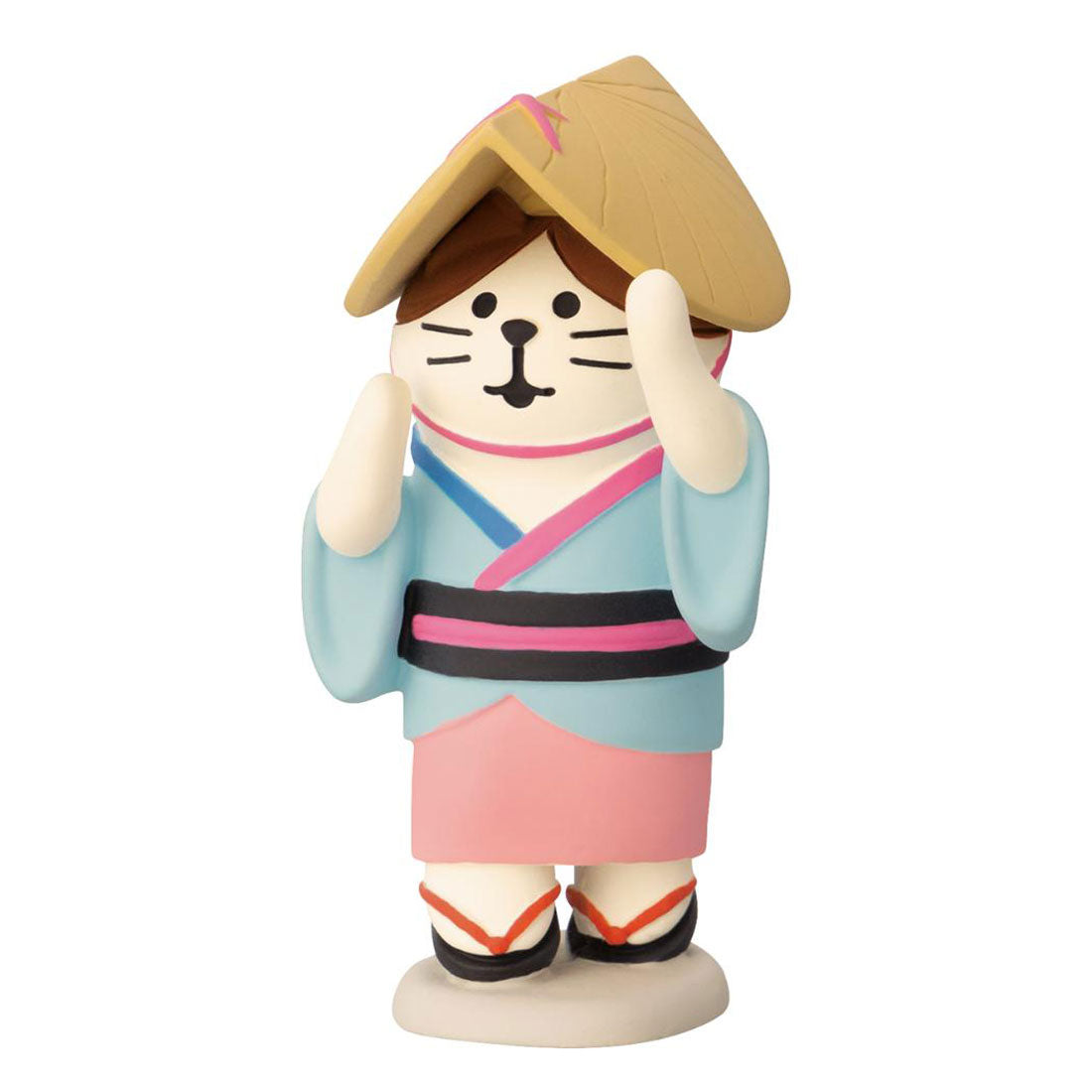 シネマコレクション cinemacollection concombre お祭りにゃんこ マスコット 阿波踊り猫 女踊り デコレ インテリア かわいい グッズ 他