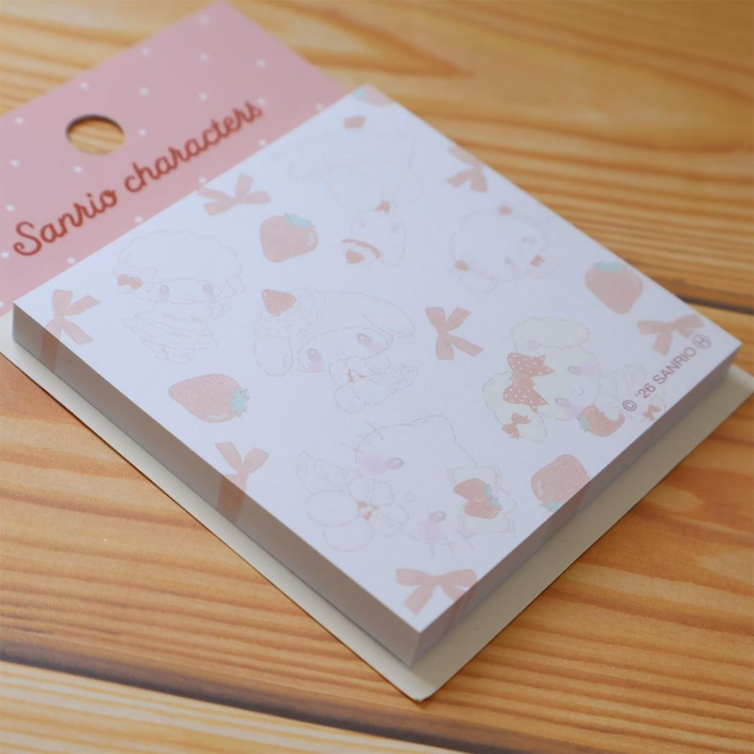 シネマコレクション cinemacollection サンリオキャラクターズ 付せん スクエア付箋 スウィートケーキ PK Sanrio マリモクラフト ふせん 新学期準備文具 事務用品 キャラクター グッズ 他