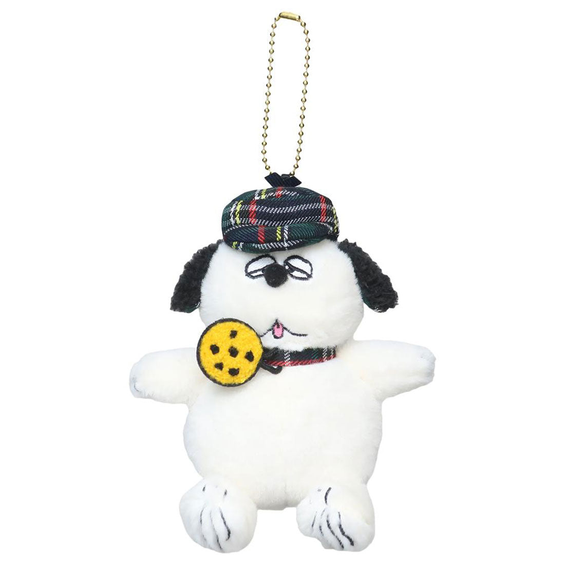 シネマコレクション cinemacollection スヌーピー マスコット ミニぬいぐるみボールチェーン チェック オラフ ピーナッツ ナカジマ プレゼント キャラクター グッズ ホワイト