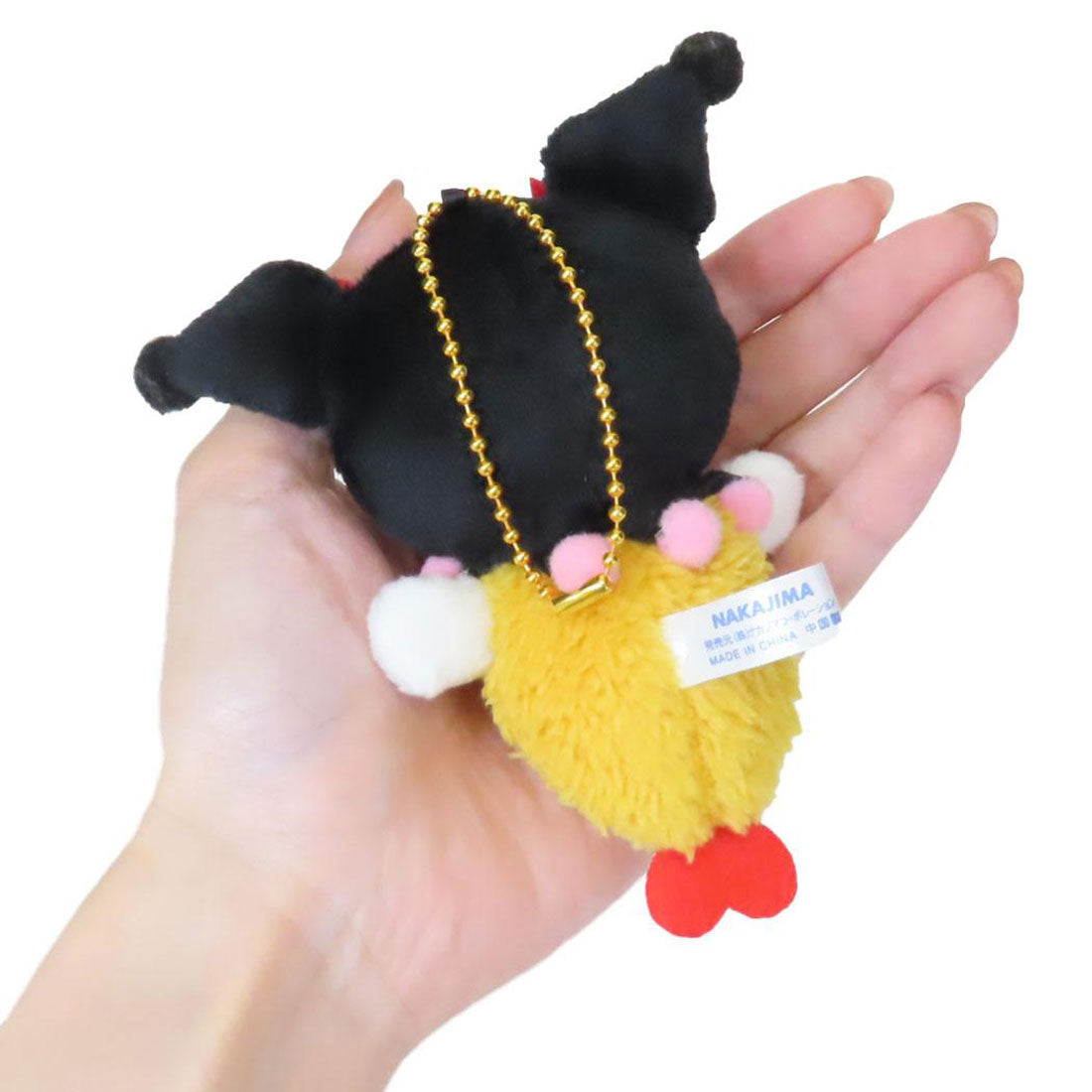 シネマコレクション cinemacollection クロミ ミニぬいぐるみボールチェーン エビフライマスコット サンリオ ナカジマ プレゼント キャラクター グッズ ブラック