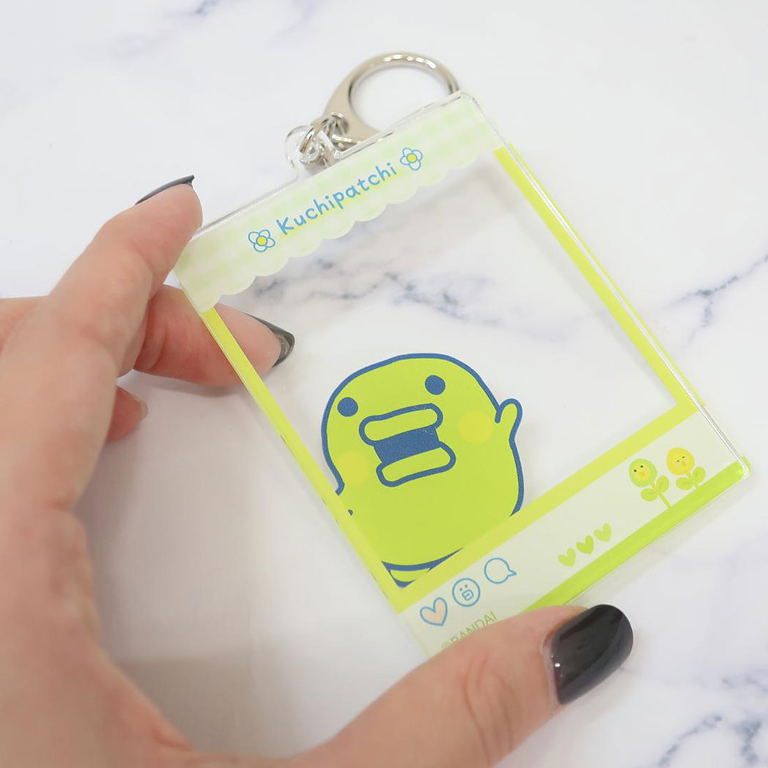 シネマコレクション cinemacollection たまごっち キーリング アクリルフレームキーホルダー くちぱっち バンダイ アクキー 推し活 キャラクター グッズ マルチカラー