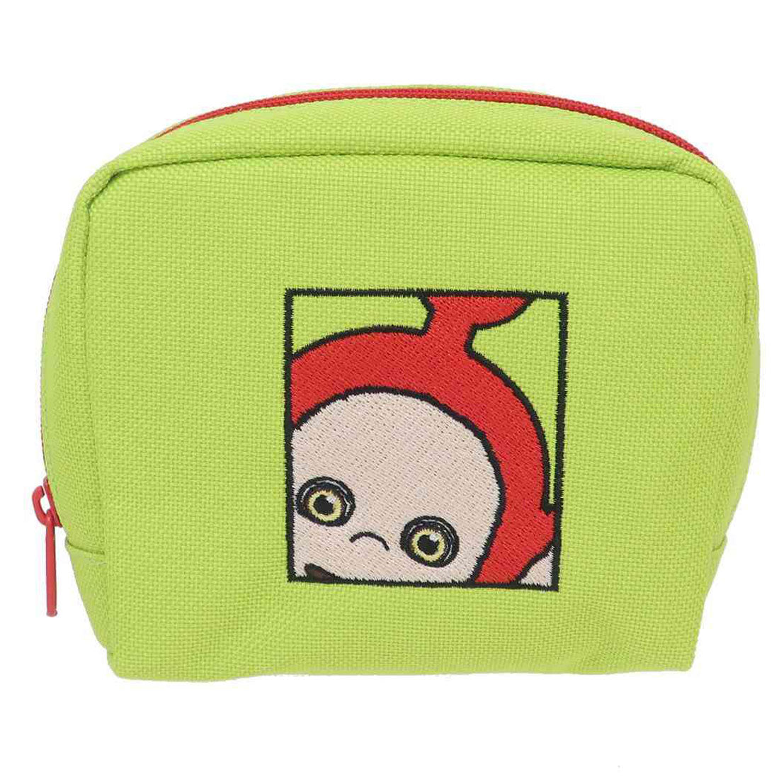 シネマコレクション cinemacollection テレタビーズ コスメポーチ P刺繍ポーチ ポー スモールプラネット 化粧ポーチ 小物入れ キャラクター グッズ グリーン
