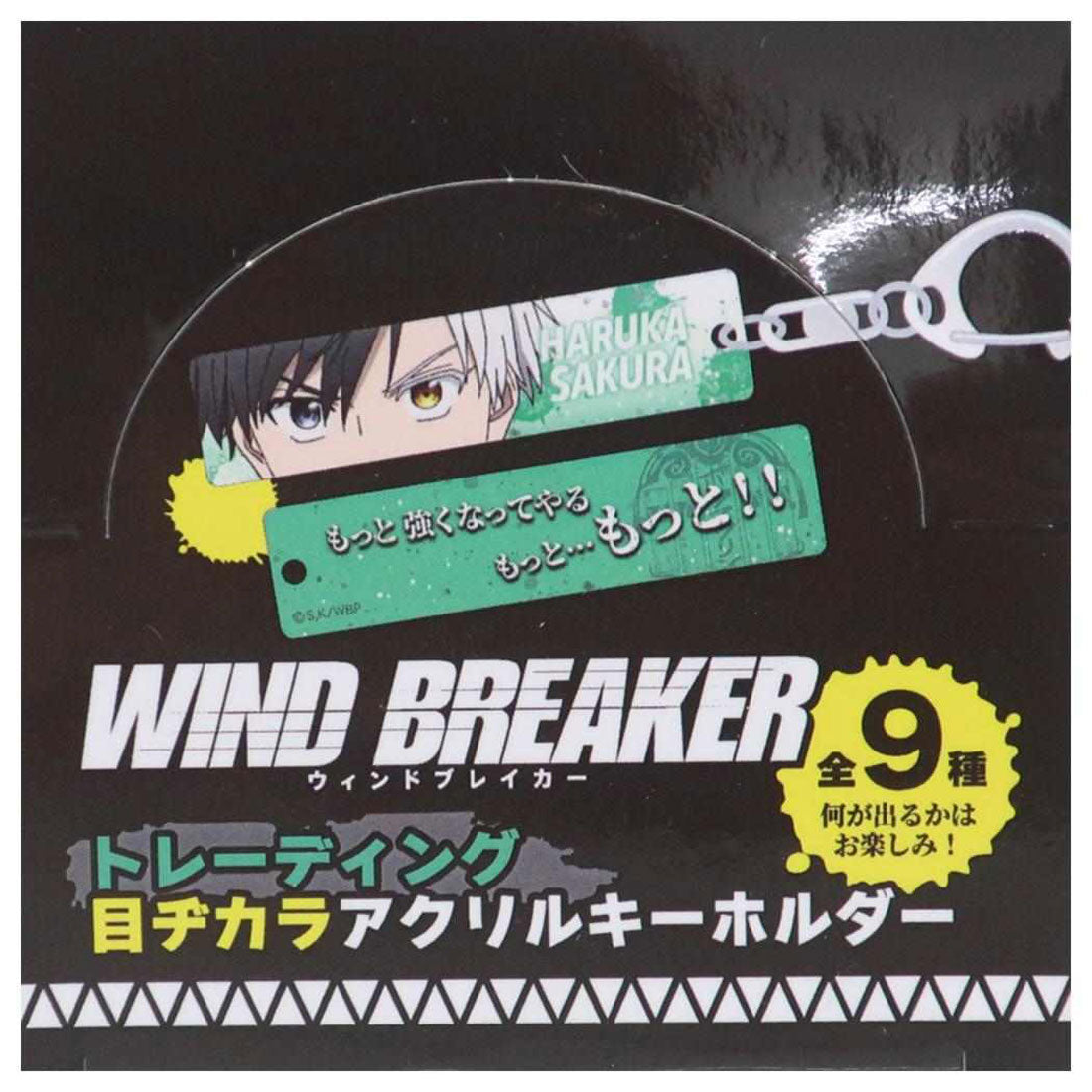 シネマコレクション cinemacollection WIND BREAKER ウィンドブレイカー キーリング トレーディング目ヂカラアクリルキーホルダー 全9種 マリモクラフト コレクション雑貨 アニメキャラクター グッズ 他
