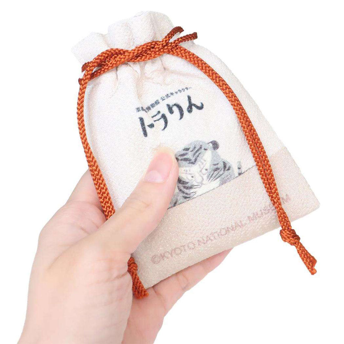 シネマコレクション cinemacollection 鳥獣戯画Xトラりん ミニ巾着袋 豆巾着 PK マリモクラフト まめきんちゃく 小物入れ キャラクター グッズ 他