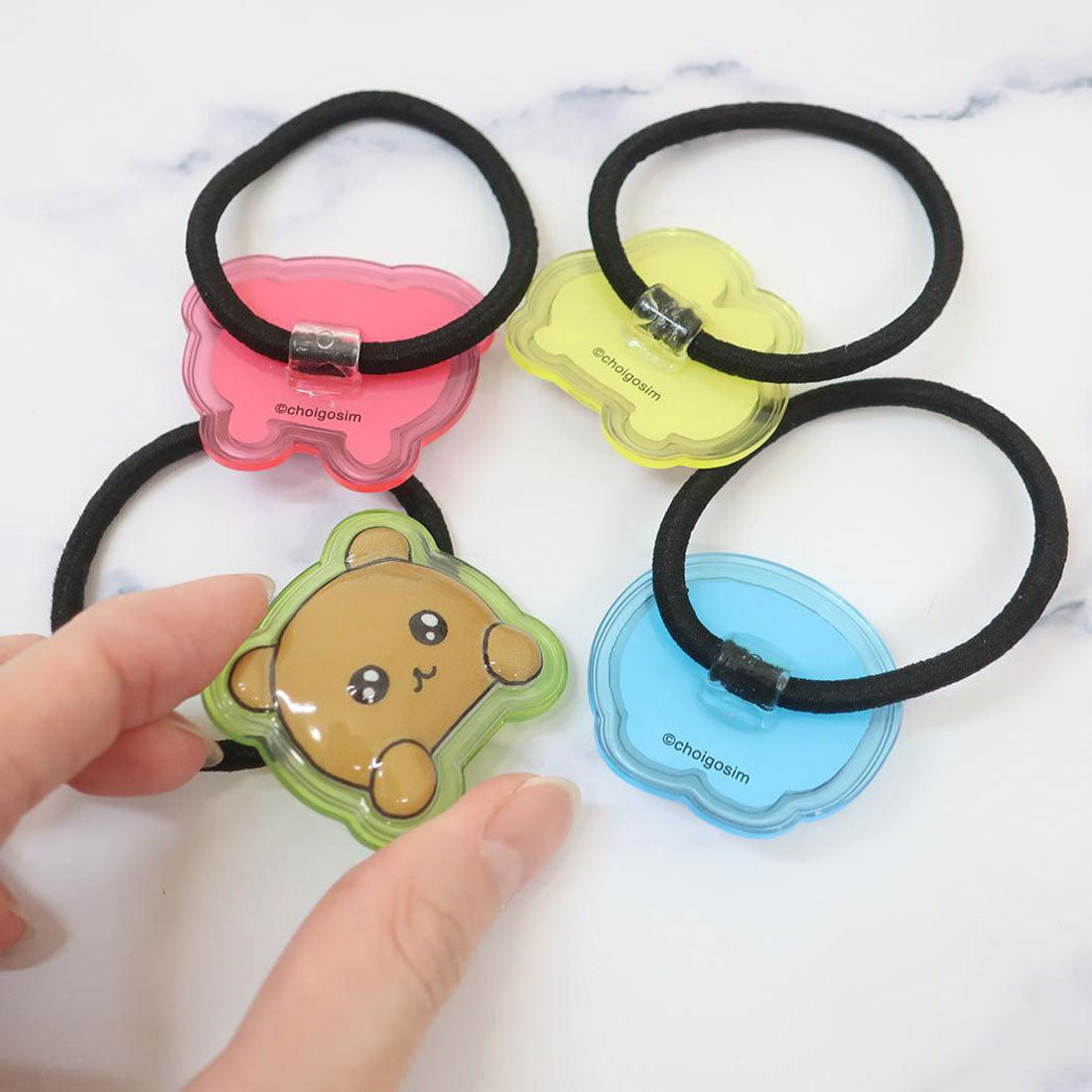 シネマコレクション cinemacollection チェゴシム ヘアアクセ ぷっくりったいヘアゴム ねこゴシム ケイカンパニー プレゼント キャラクター グッズ グレー