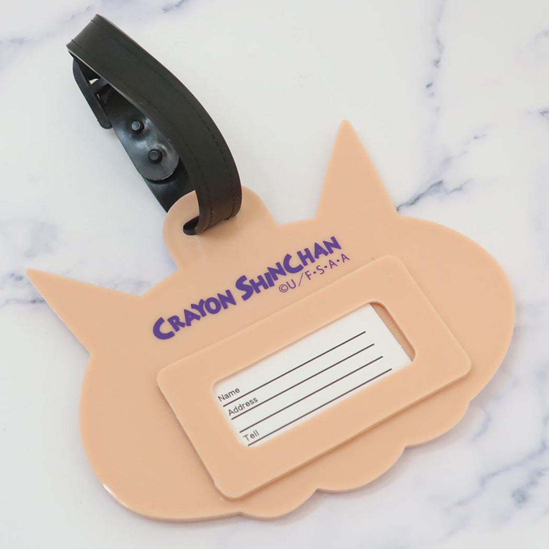 シネマコレクション cinemacollection クレヨンしんちゃん ネームタグ ラゲッジタグ ぶりぶりざえもん ユニック スーツケース アニメキャラクター グッズ ベージュ