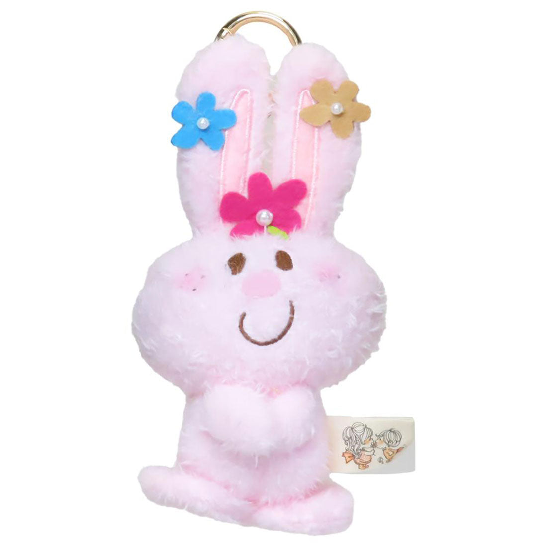 シネマコレクション cinemacollection 水森亜土 マスコット ミニぬいぐるみ うさぎ ナカジマ プレゼント かわいい ミニぬいぐるみ キャラクター グッズ ピンク