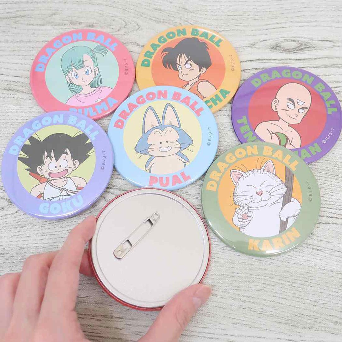 Cinema Collection Dragon Ball Can Badge Big Can Badge Large Son Goku S